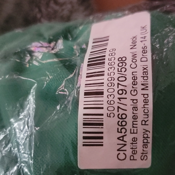 PRETTY LITTLE THING COWL NECK DRESS - Picture 4 of 6